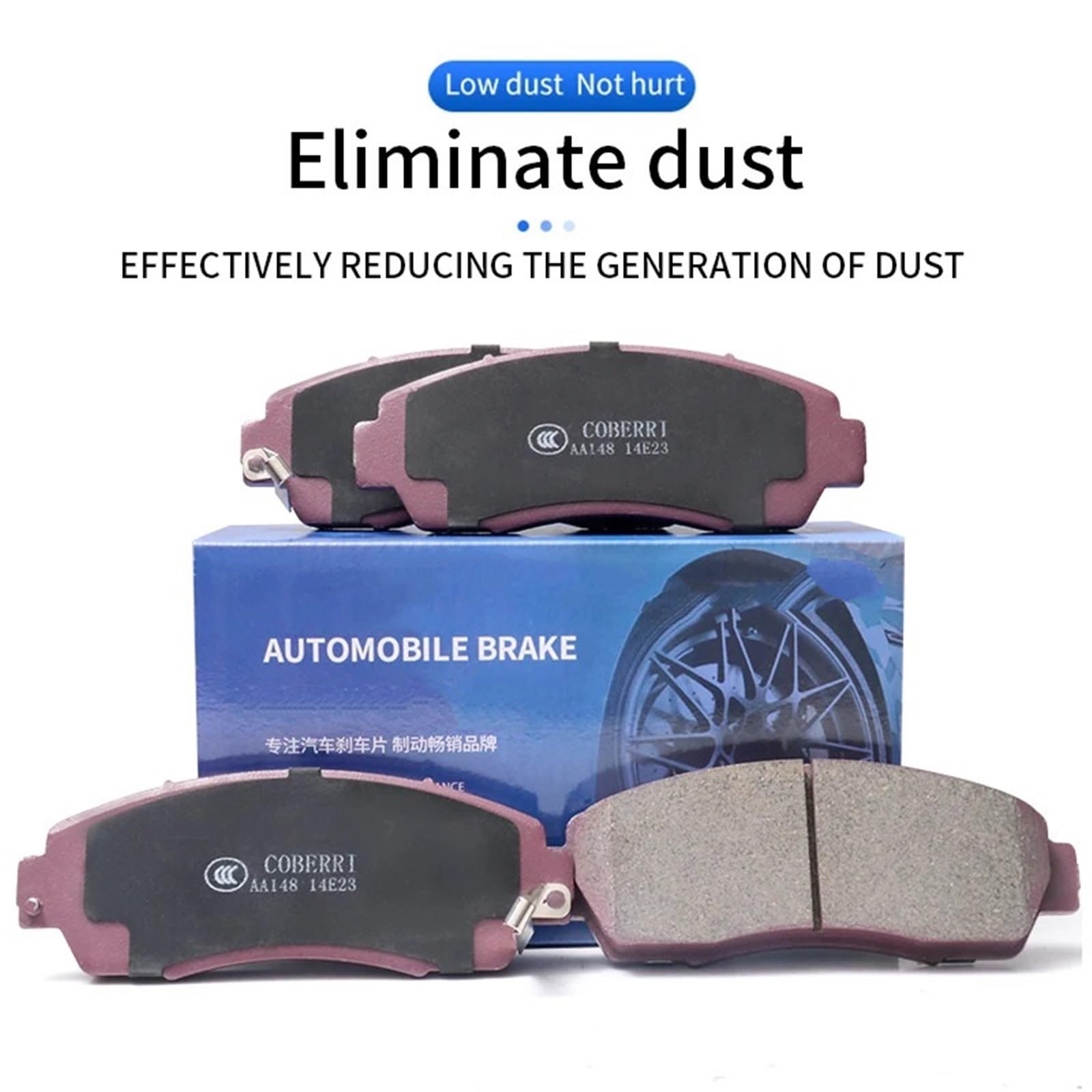 Dostosowane Auto Przednie Tylne Klocki Hamulcowe Samochodowe Nowa Formuła Ceramiczna Do BYD T3 ATTO 3(BYD_REAR F3)