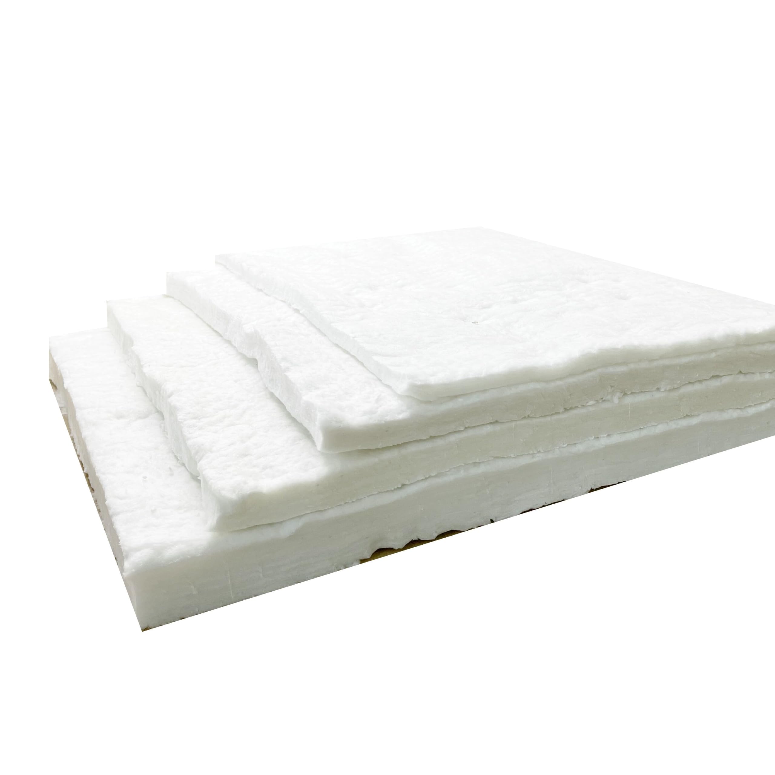 Tappetino isolante in fibra di ceramica silicato, resistente alle alte temperature, spessore 20 mm