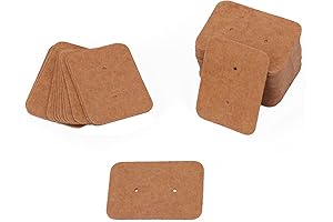 TIAMALL Kraft Earring Organizer for Displaying Earrings