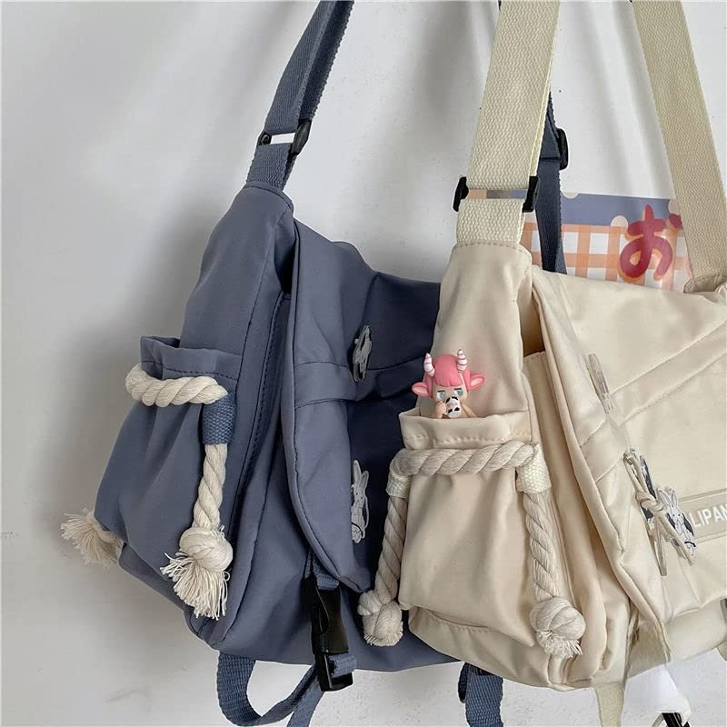 Bolso bandolera de nylon kawaii para mujer miniatura 5