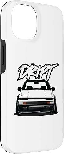 Miniatura 6 de iPhone 12 Pro Max JDM Drift Anime Manga Car Hachiroku, una funda de carreras para autos de postura 86