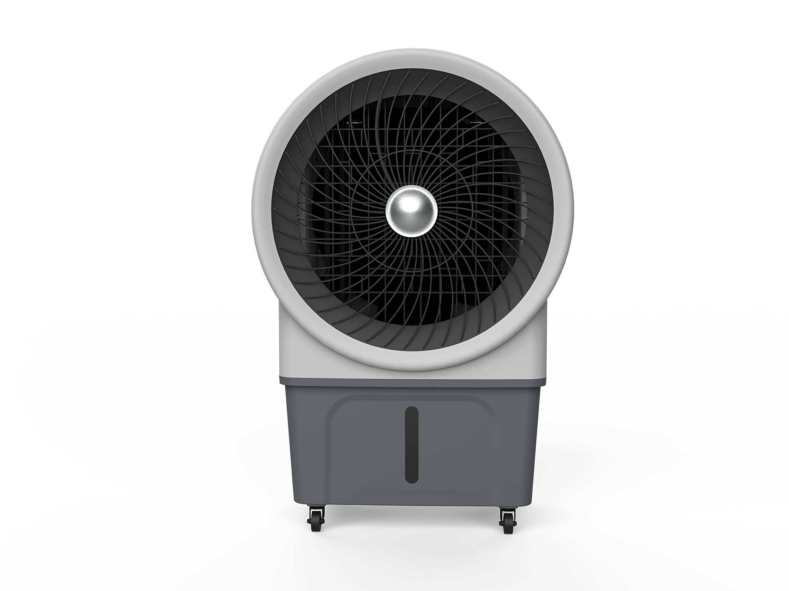 Moel Raffrescatore Ventilatore per Grandi Ambienti con Ghiaccio o Acqua 250W 9100 Turbo Cooler