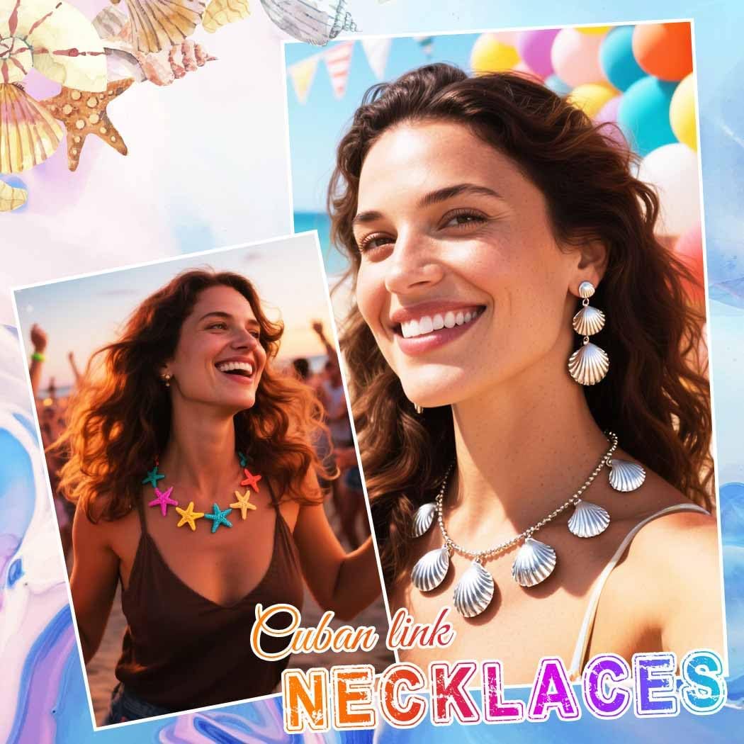 CLOACE Chunky Choker Necklace Set Gold Thick Necklaces Earrings Sets Punk Cuban Jewelry Accessories for Women - Image 3