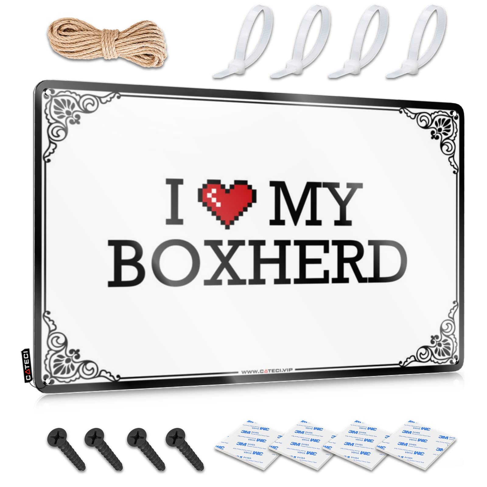 Cool Wall Decor Humor Kitchen Stuff Decor I Love My Boxherd - Vintage Wall Decor For Game Room(30X40CM)