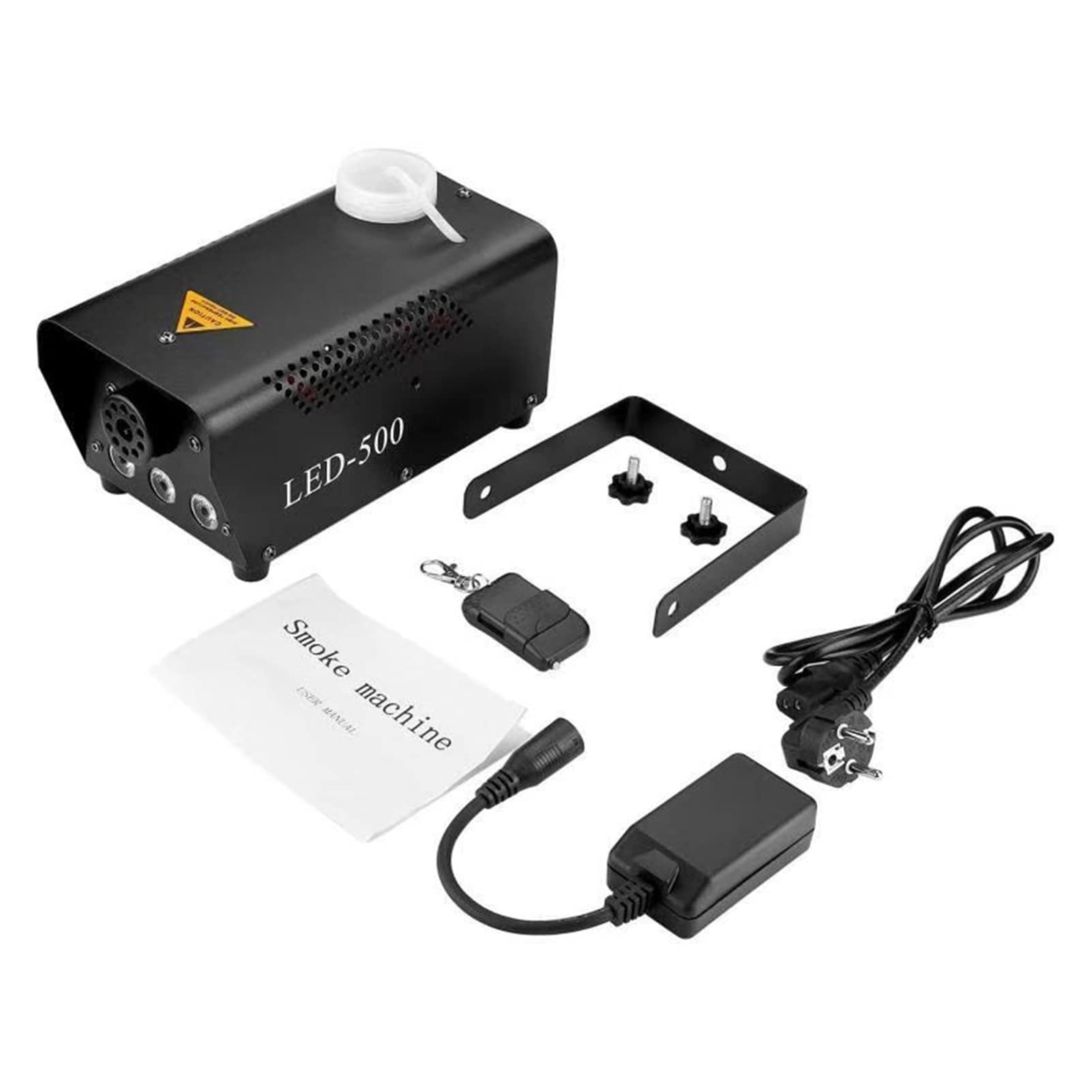 Macchina della Nebbia Halloween Fog Machine 50 0W DJ LED. Macchina for Fumo con RGB LED. Luci con Telecomando Wireless for Matrimonio e Effetto Stadio Attrezzatura per la Produzione Musicale