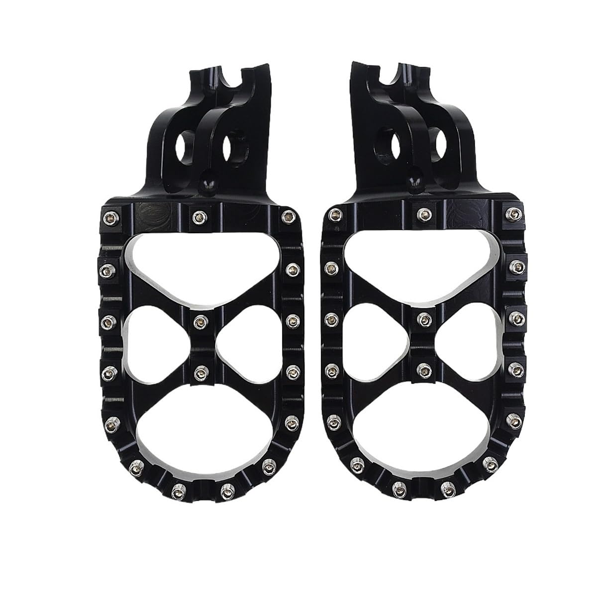 Motorrad Fußrasten Motorrad Fußrasten Stützen Pedale Fußrasten Für CR CRF 125 250 125R 150R 250R 250X 450R 450X 250RX 450RX 250F 250L 450L
