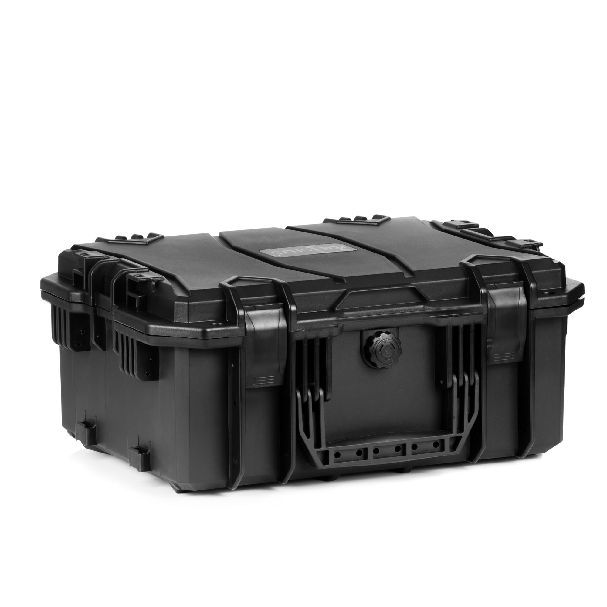 Zelsius Transportkoffer mit Schaumstoffpolsterung | 18 Liter | Kamerakoffer, Outdoorbox, Kunststoffkoffer | Hartschalen Werkzeugkiste, Werkzeug-Trolley, Aktenkoffer | Fotokoffer, Werkzeugbox