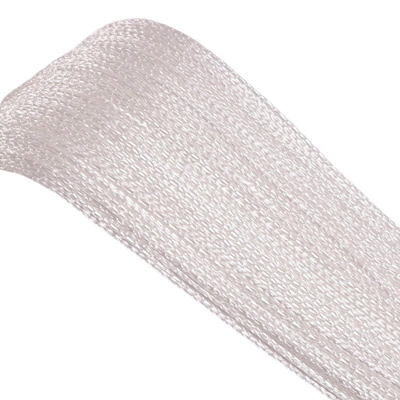 Fadenvorhang 300 x 200 cm Fadenvorhänge, Bildschirmband, Trennvorhang for Wohnzimmer, Tür, Wand, Fenster, Panel, Quastenvorhang Fadengardine(White,300x260cm)