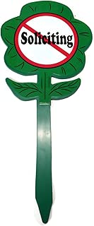 No Soliciting Yard Sign-By Duke Za Daisy - coolthings.us