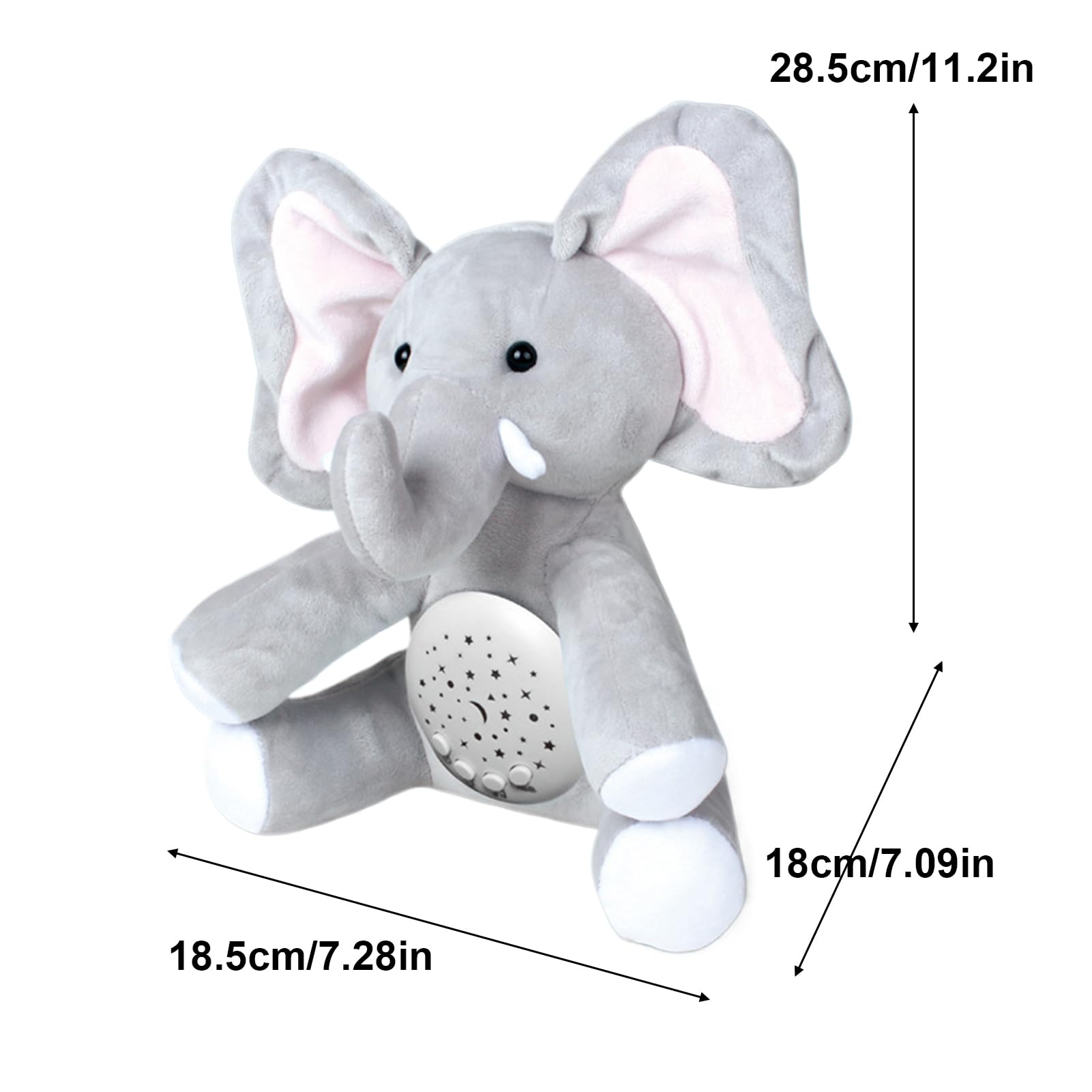 Juguete De Peluche Muñeca Con Música Calmante
