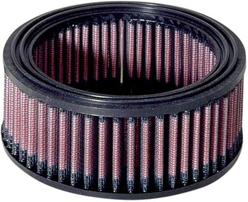 K&N Filtro de aire del motor Alto rendimiento, Premium, Lavable, Filtro de Repuesto Industrial, Heavy Duty, Diámetro 5.313", Altura 2.375" E-3506