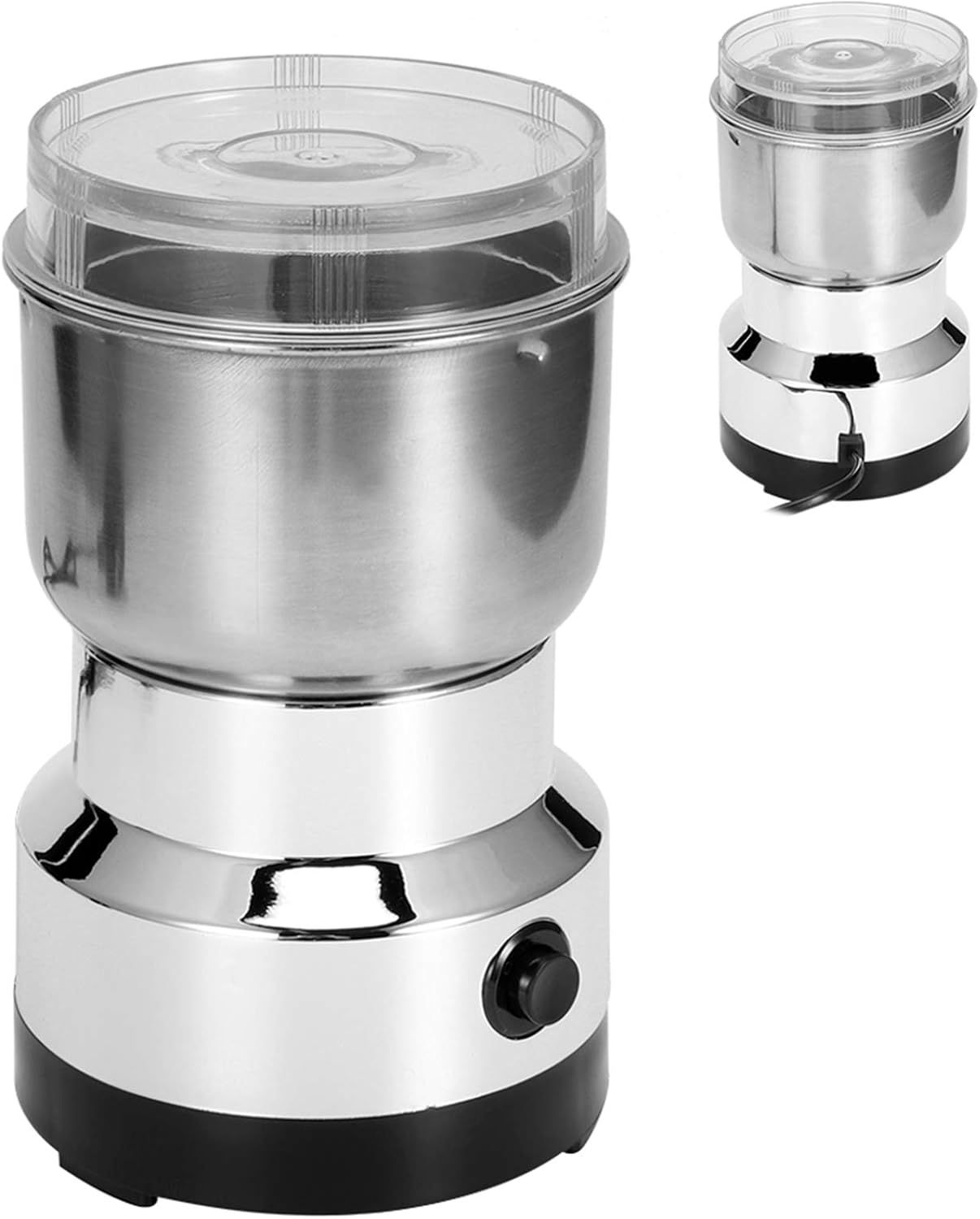 Electric Spice Grinder, Stainless Steel Coffee Nut Seed