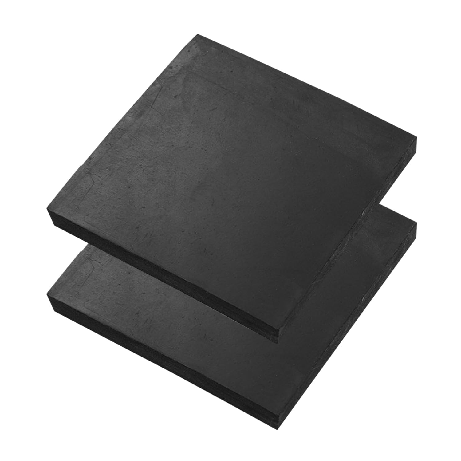 Gummi Stoßdämpferblöcke Quadratisches Gummipolster Geeignet Schwingungsdämpfer Für Waschmaschine Kühlschrank Seitenlänge 200mmx200mm 2 Stück,Thickness 20mm