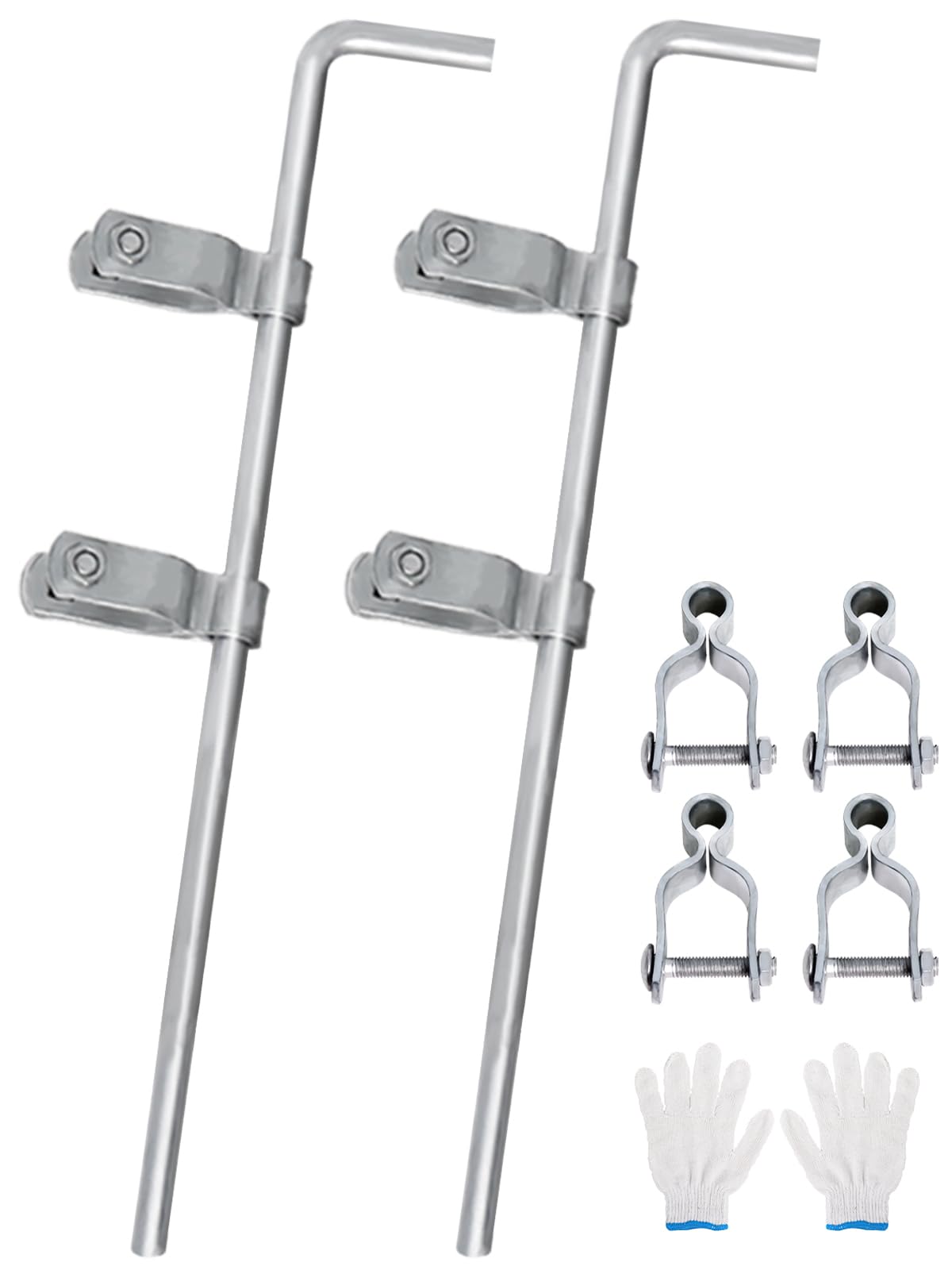 Chain Link Garden Fencing CHAIN LINK DROP ROD/PIN CANE BOLT For Chain Link  Fence Gate (1-3/8 Inch Frames Chain Link Chainsaw Parts