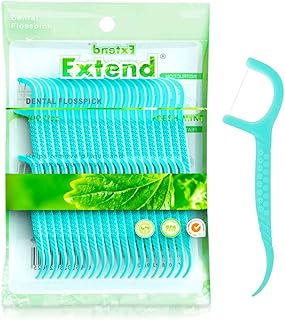 Dental Floss Picks,Dental Floss Sticks for Teeth Cleaning(10