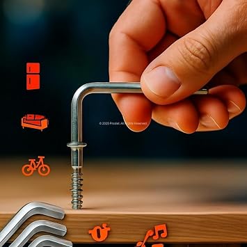 9 Parça Alyan Anahtar Seti – Çelik Malzeme, Ergonomik Tutucu, Uzun Ömürlü ve Çok Amaçlı Kullanım İçin