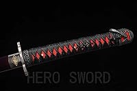 Vista 3 de Sekiro:Shadows Die Twice Copy Katana,Cuchillo de juegos de anime hecho a mano,Espada samurai japonesa de acero al manganeso forjado a mano,Katana