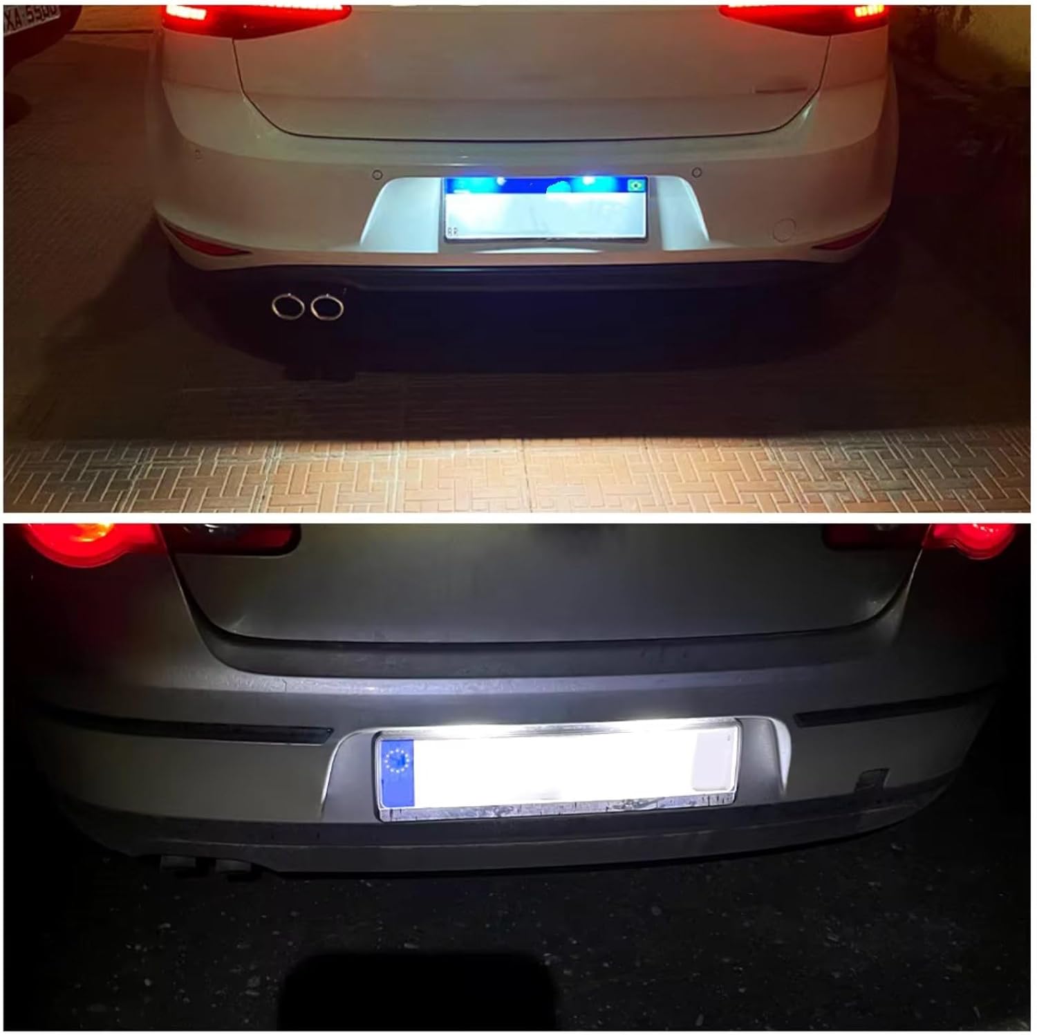 License Plate Light Kit Compatible With VW For Tiguan For Touareg II For Touran 2011-2025 License Number Plate Light Assembly 3AF943021A 5NA943021