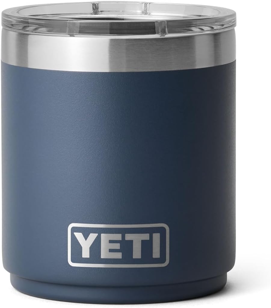 YETI Rambler 10 oz Ceramic Lined Lowball 2.0, Vacuum Insulated with MagSlider Lid, Ridgeline