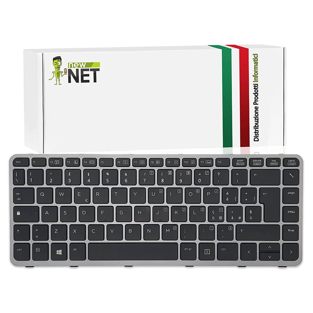 Tastiera Retroilluminata Per HP EliteBook Folio X360 1040 G5 - Layout Tedesco (DE) QWERTZ