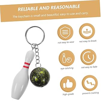 キーホルダー　ボウリング　ピン Amazon.co.jp: ボウリングピンキーホルダーギフトボウリング