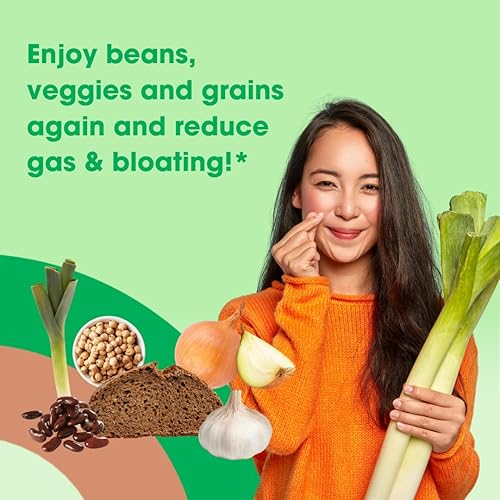 Miniatura 2 de Intoleran Enzimas digestivas Fibractase Forte - 108 cápsulas  Suplemento para la intolerancia a los fructanos y galactanos  Ayuda a digerir