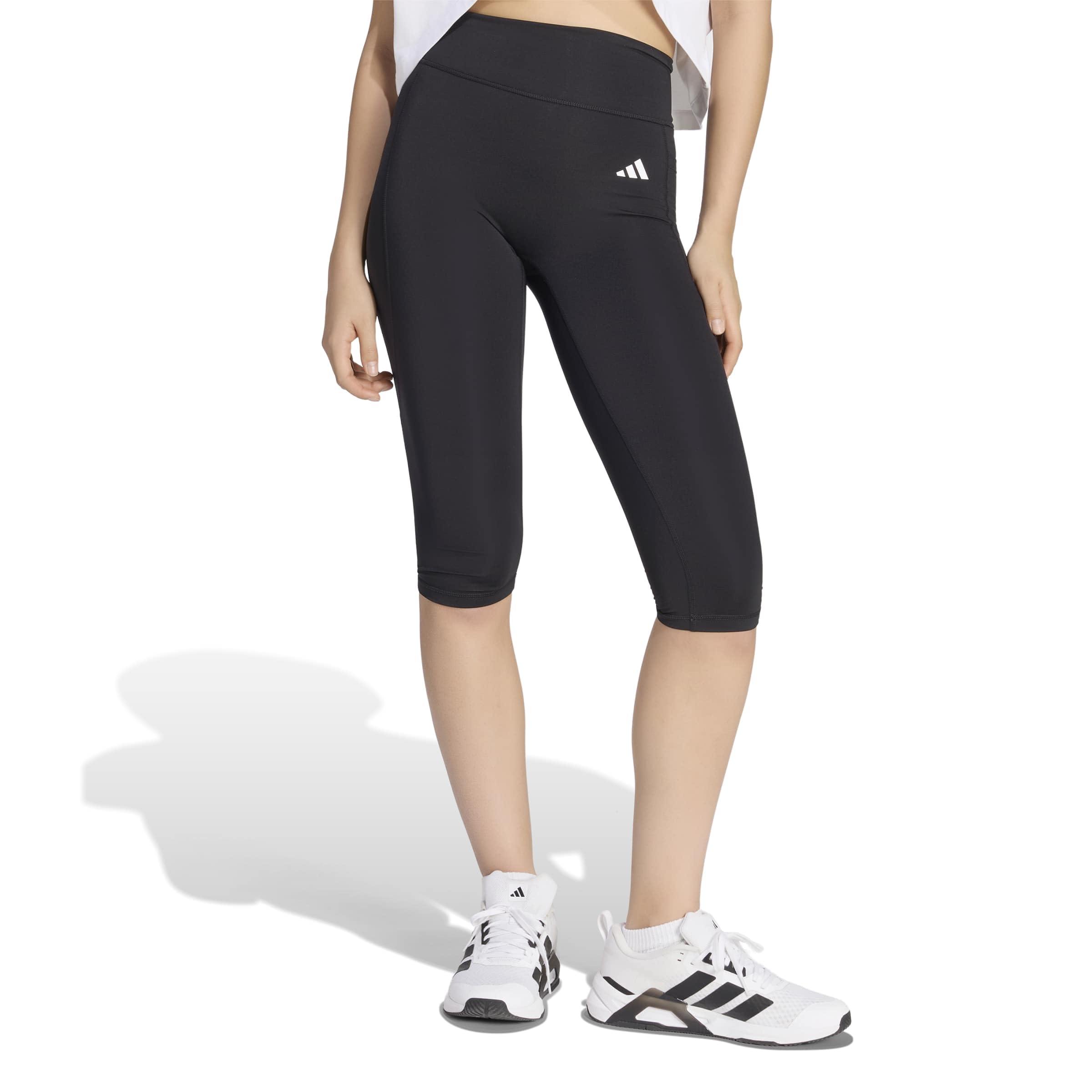 adidas Women Leggings Capri Optime Essentials