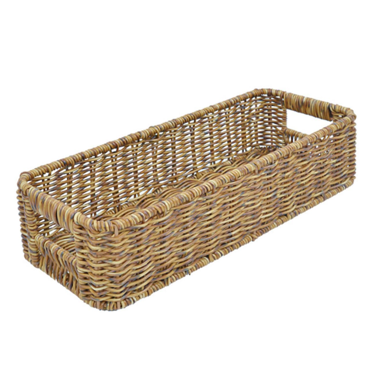 Ciieeo Imitation Rattan Storage Basket Lightweight Multipurpose Container for Organizing Daily Necessities for Home Decor and Storage