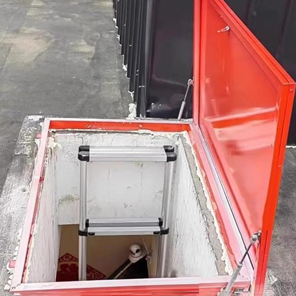 Cubierta para tragaluz, cubiertas para pozos de ventanas, trampilla de acero al carbono para ático o sótano, cubierta para trampilla de mantenimiento para tragaluz