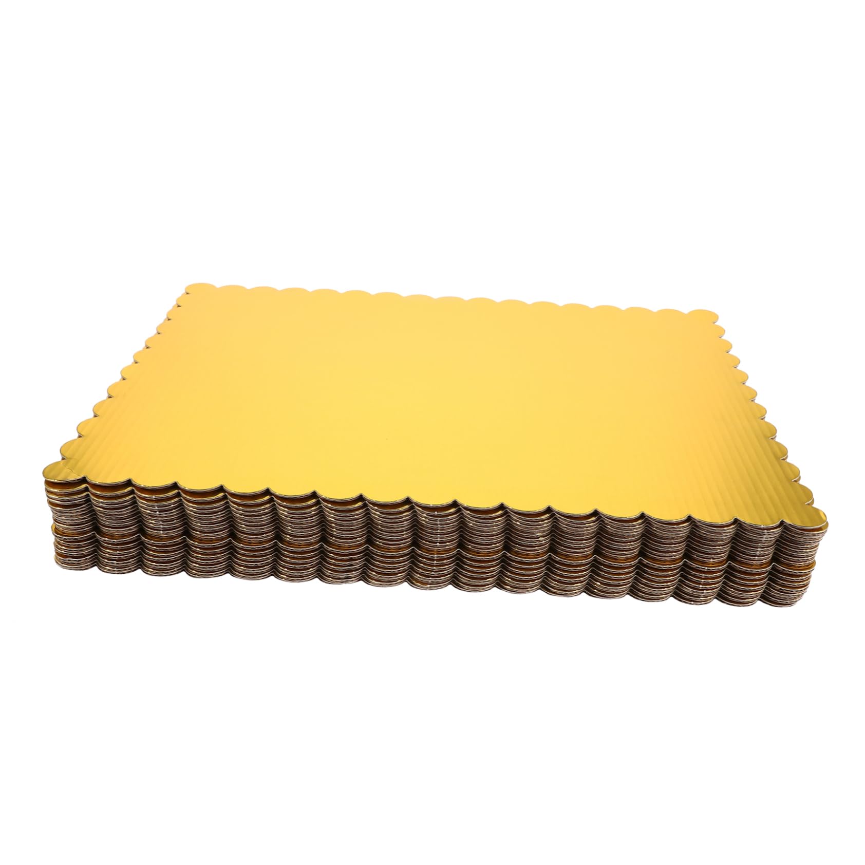 20pièces à Gâteaux Rectangulaires Carton Ondulé Base De Gâteau Ingraissable pour Gâteaux Feuille Support De Gâteau Jetable pour Pâtisseries De Mariage Et Anniversaire