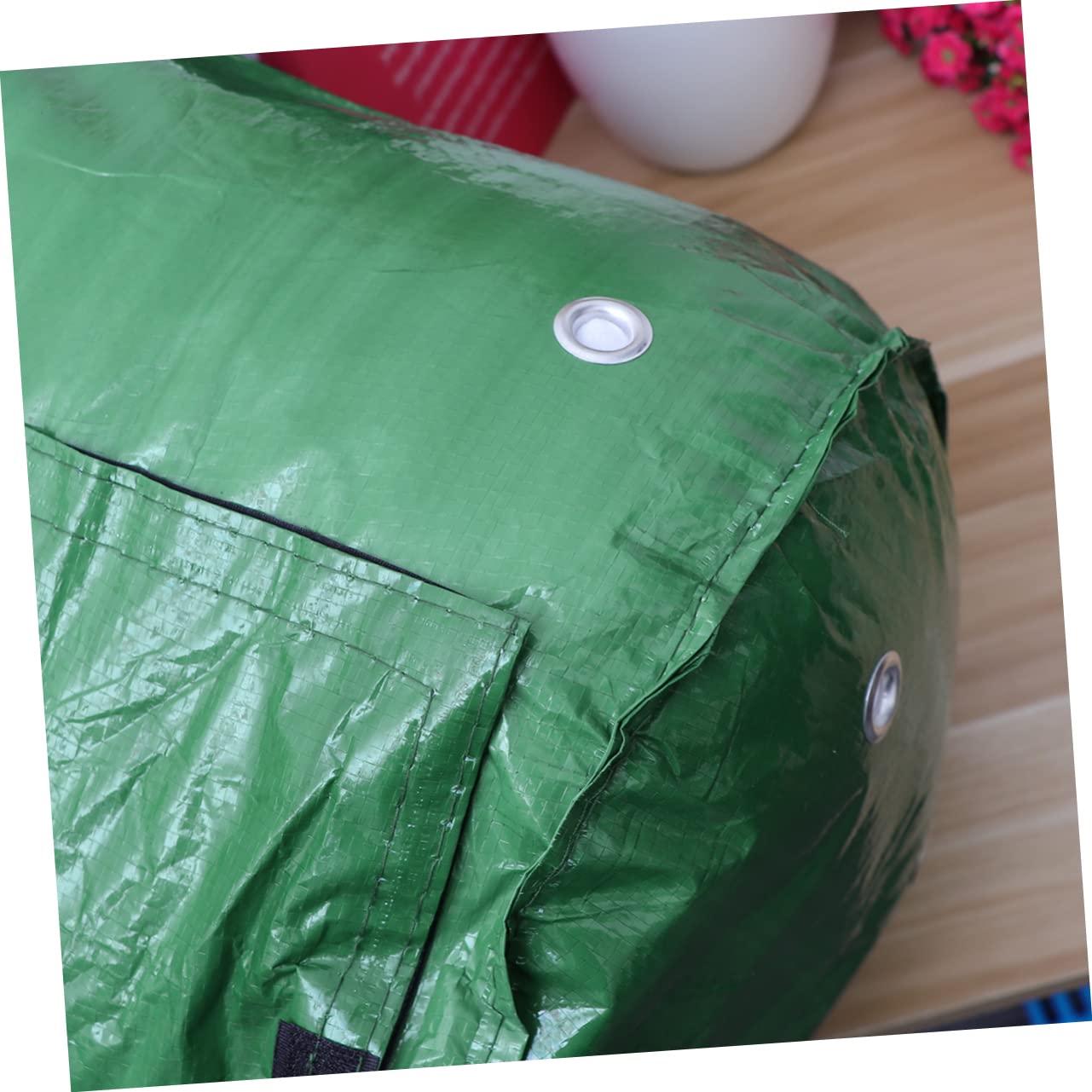 YARNOW 4piezas Bolsas Cultivo De Patatas y Hortalizas Resistentes y Aptas para Tomates Cebollas y Verduras con Solapa y Asas para Jardín o Terraza Unidades Color Verde