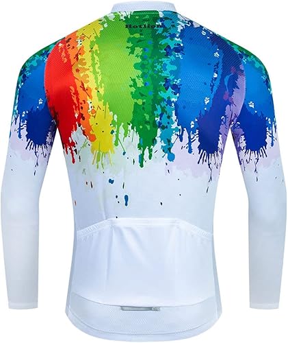 Miniatura 2 de Ciclismo Jersey Hombres, Bicicleta de Montaña Camisa Ciclismo Tops Ropa de carretera Ropa Bicicletas Ciclismo Outfit XXS-6XL