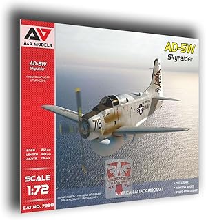 AA Models 7228-1/72 - AD-5W SkyRaider Attack Aircraft Plastic Model kit