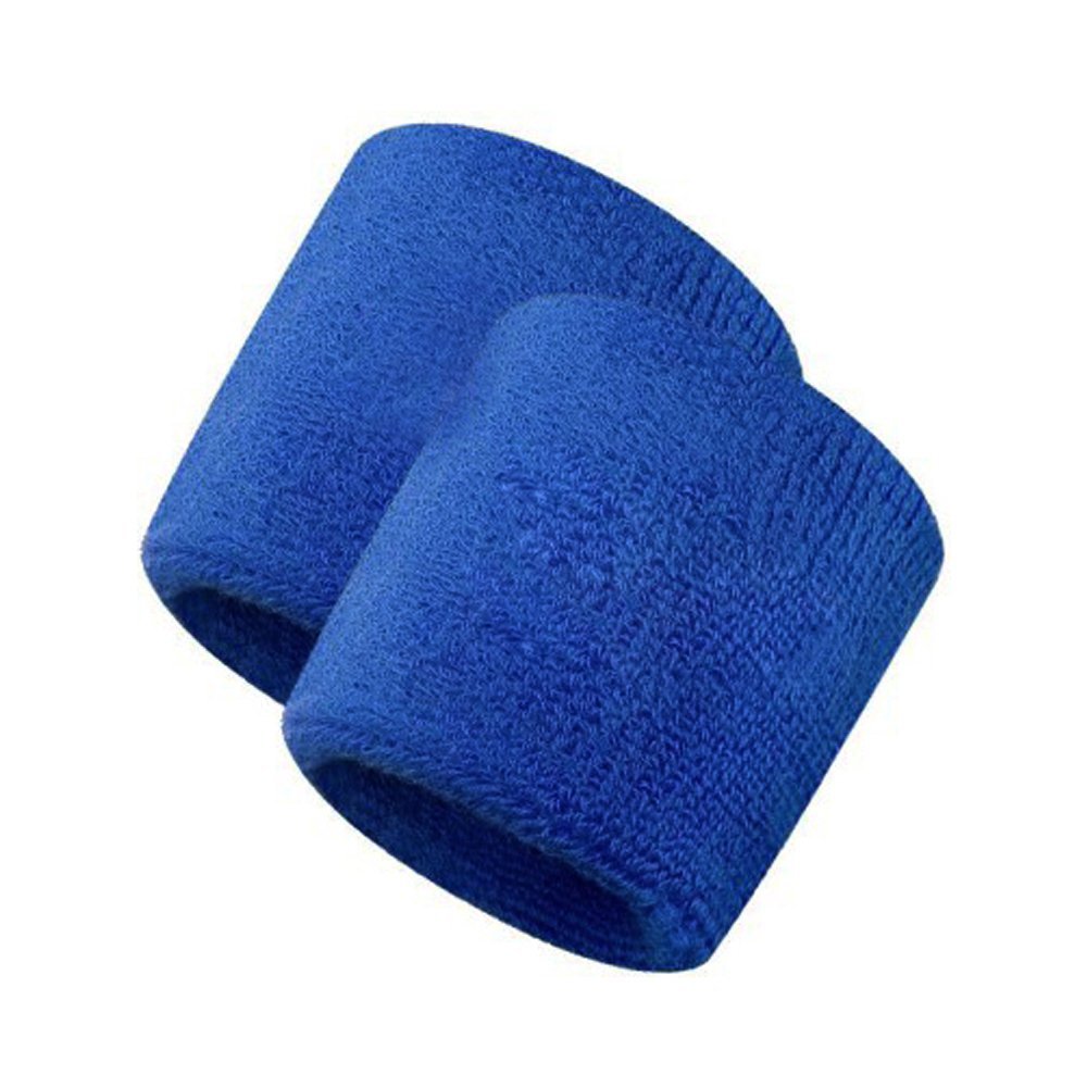DRAUSS Stay Cool and Comfortable with These Unisex Blue Sports Wrist Sweatbands - Perfect for Tennis, Badminton, and More!-image-23