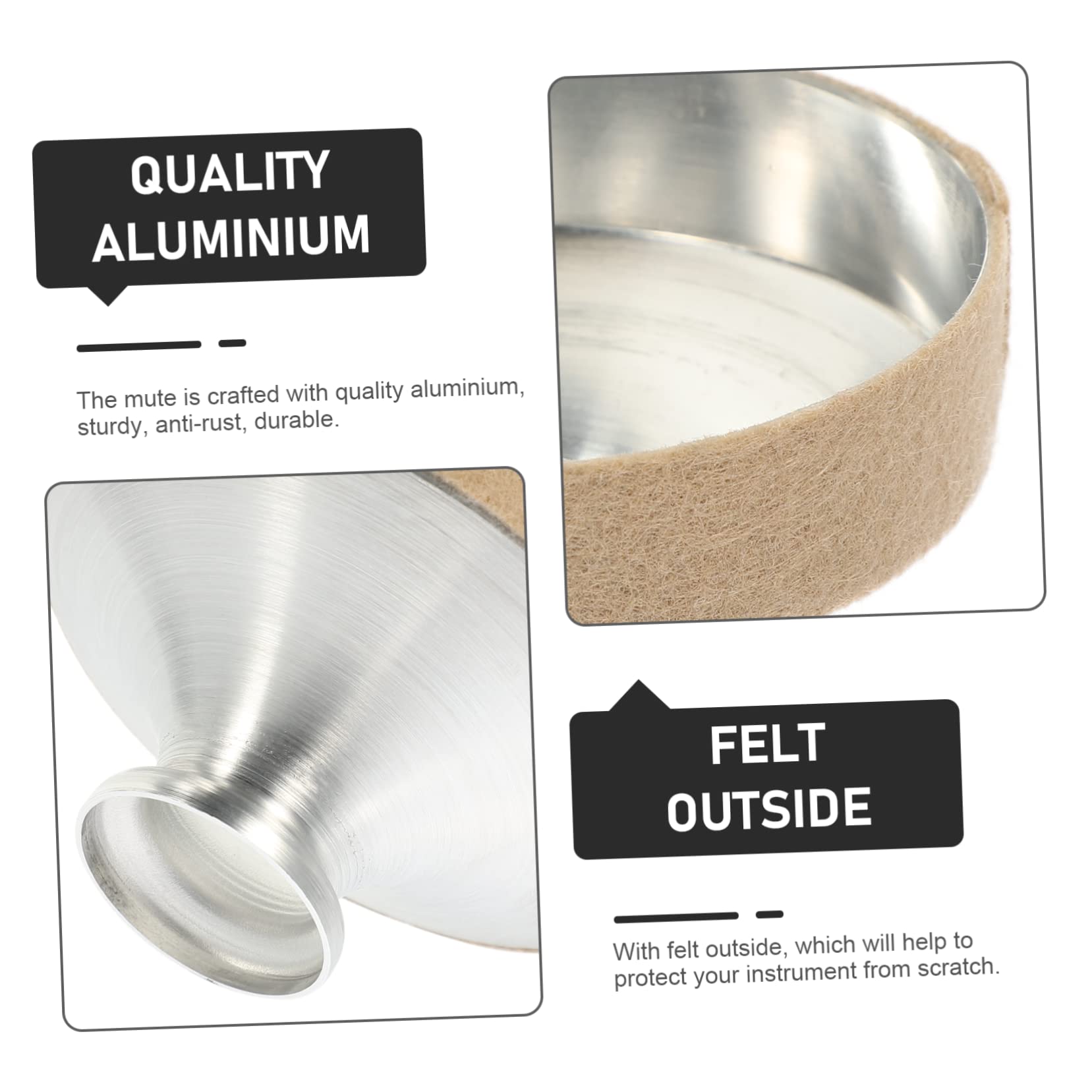 Sordina Per Sax Contralto In ABS - Leggera Per Pratica Silenziosa | Oro O Argento - Foto 10