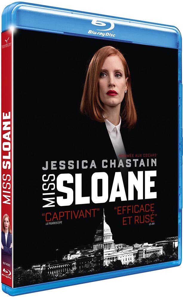Miss Sloane Blu-ray descubre los secretos del lobby político americano
