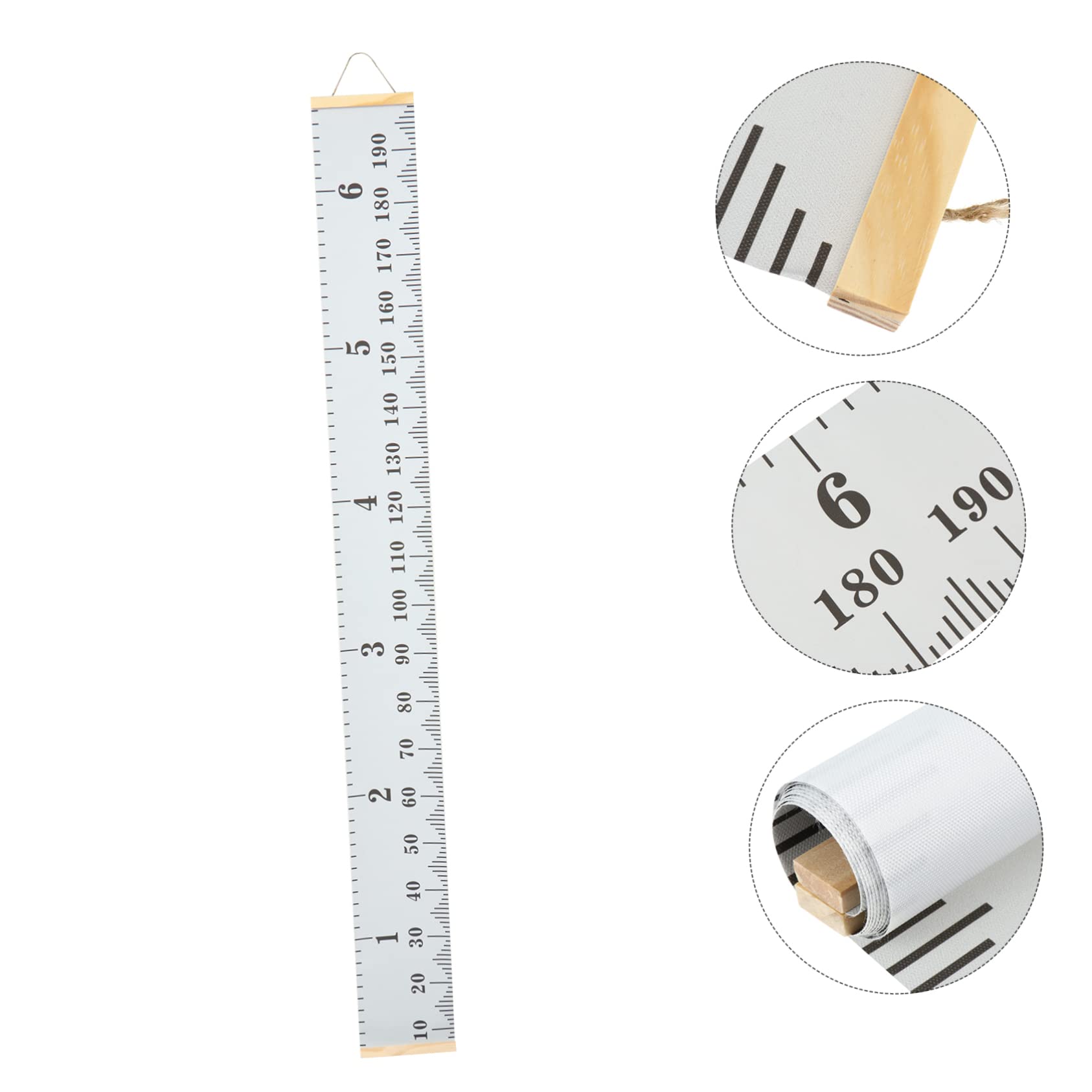 CIMAXIC Boys and Girls Height Ruler Wall Growth Charts for Boys and Girls Wall Hanging Growth Chart Ruler Removable Height Measuring Tool