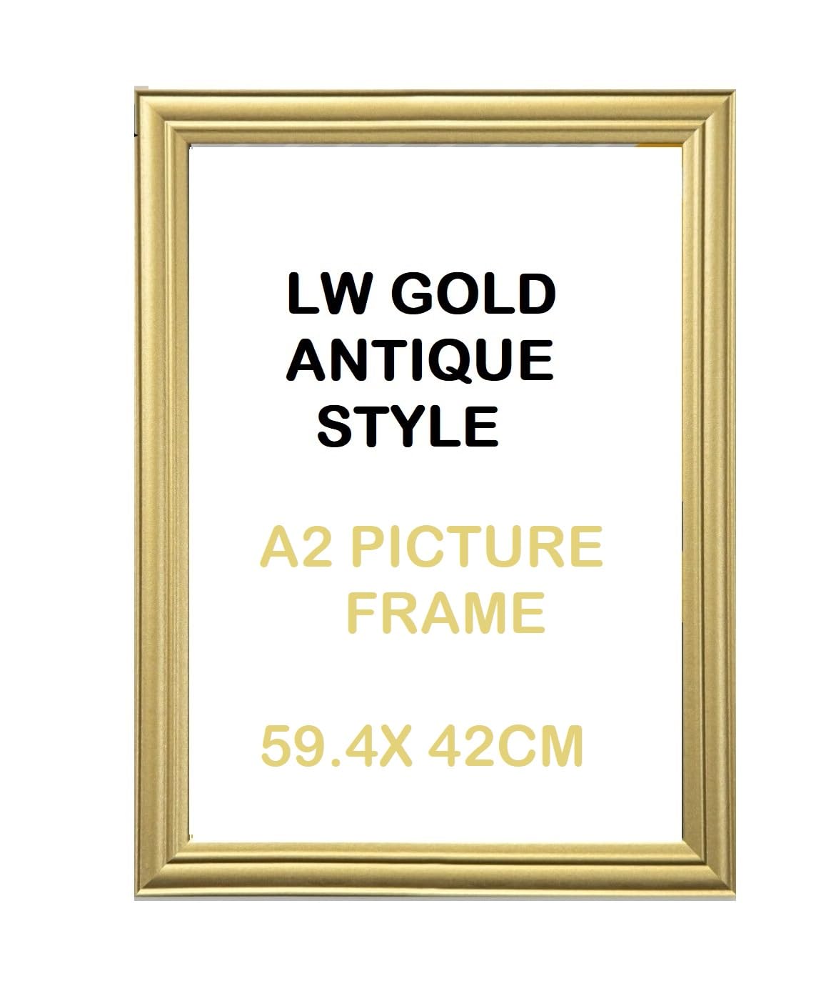 A2 lw Gold Antique style Picture,Poster Frame A2 Size,59.4x42cm