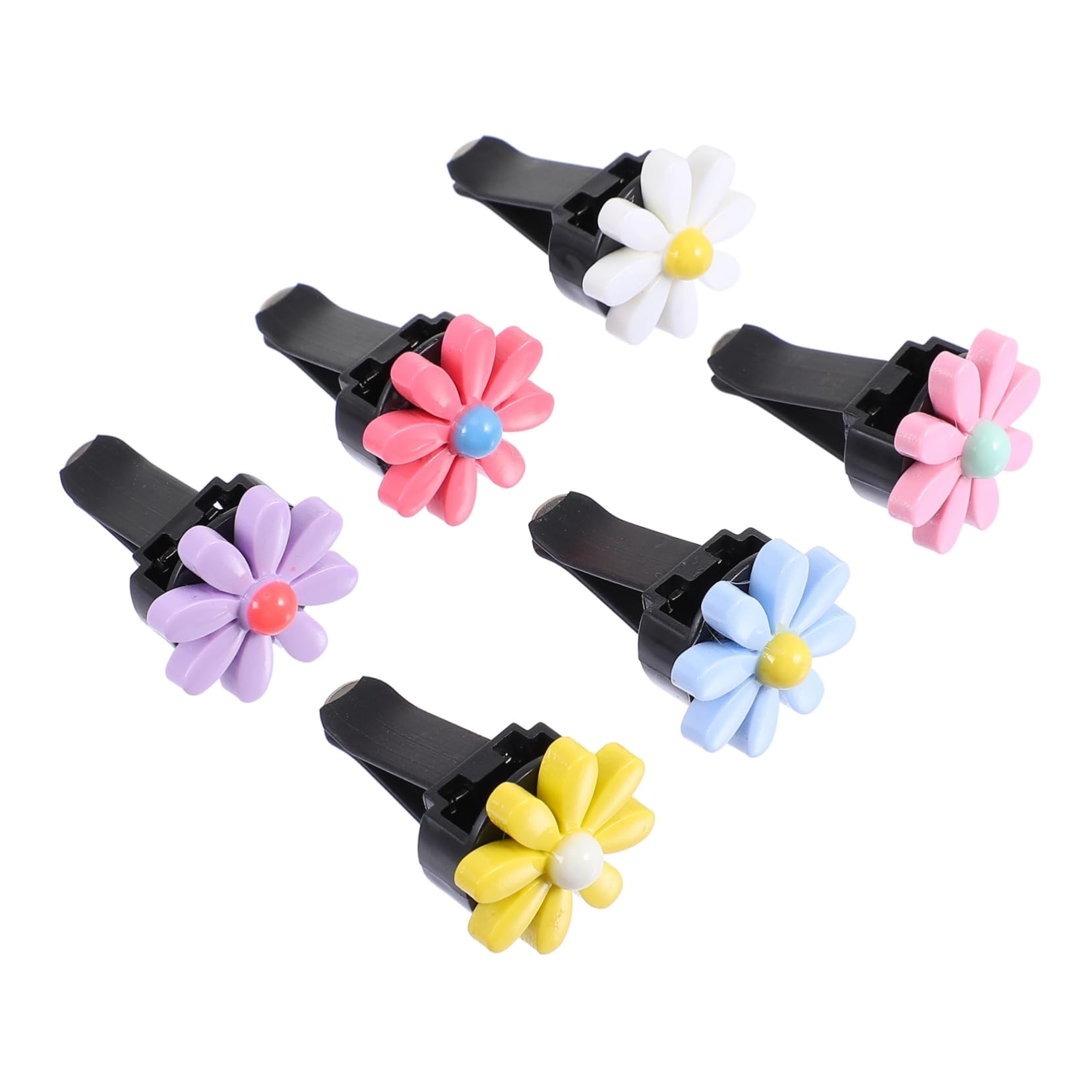 ibasenice 30sätze Teiliges Blumiger Auto-duftclips Aromatherapie-dekoration Für Innenraum Installieren Für Und