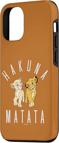 Miniatura 2 de Funda para iPhone 1212 Pro Disney El Rey León Simba y Nala Hakuna Matata