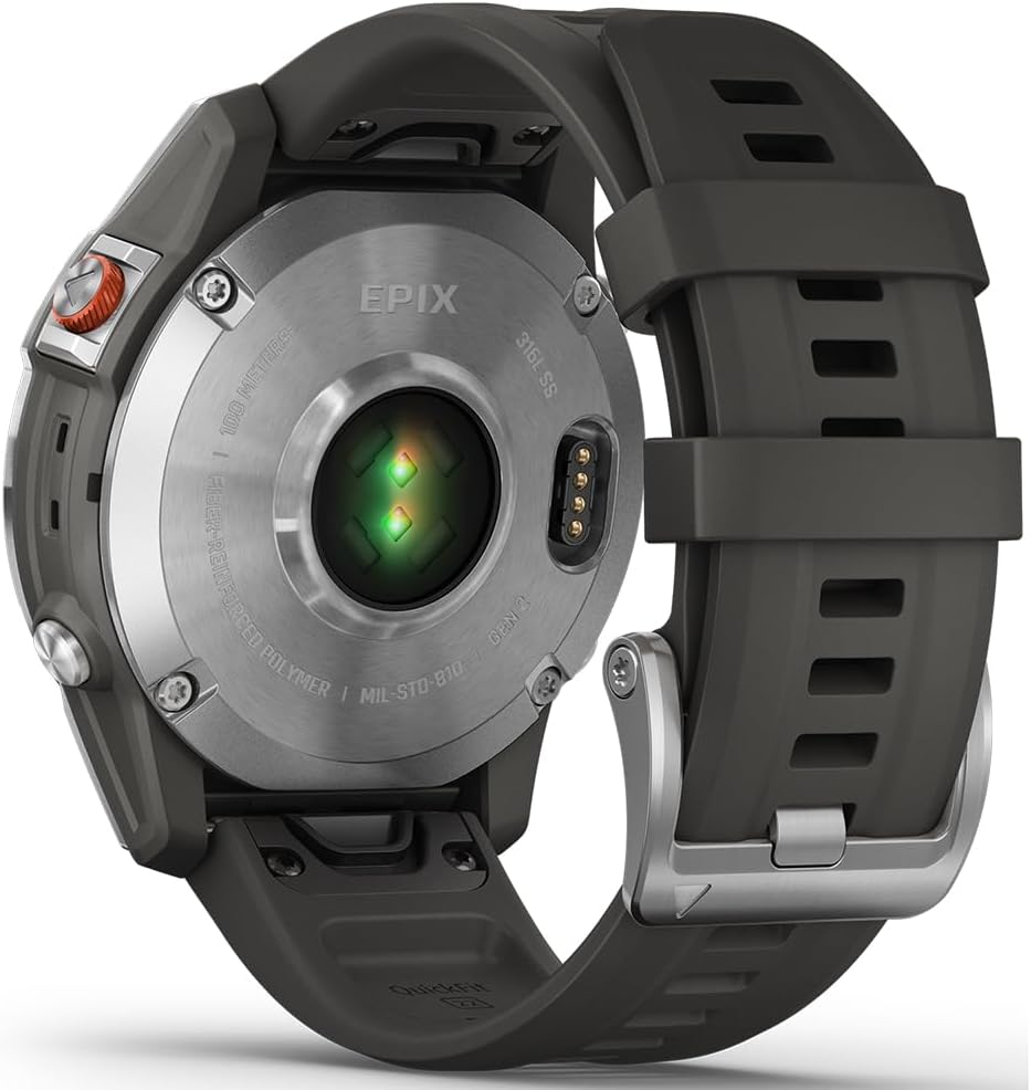 Garmin 010-N2582-10 Epix Gen 2 Premium Active Smartwatch 47 mm Black Titanium (Renewed) Bundle with 2 YR CPS Enhanced Protection Pack - Image 8