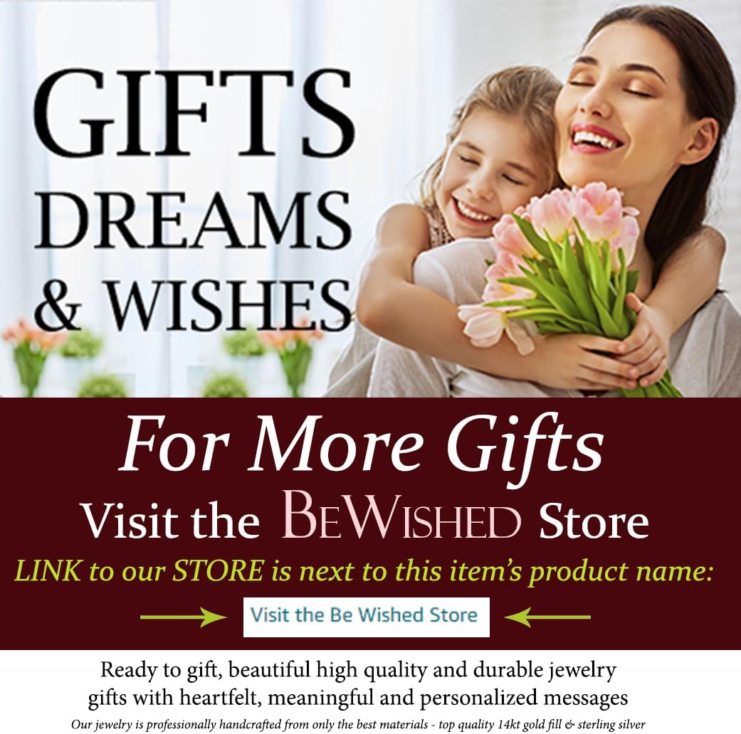 Be Wished Sister in Law Gifts, Dainty Handmade Necklace with Meaningful Message, Ready To Give Thoughtful Jewelry - Image 9