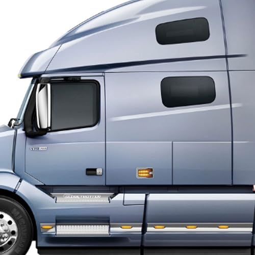 Miniatura 4 de Lámpara indicadora de marca lateral LED compatible con VOLVO VN VNL VNM 2004-2015(slive)