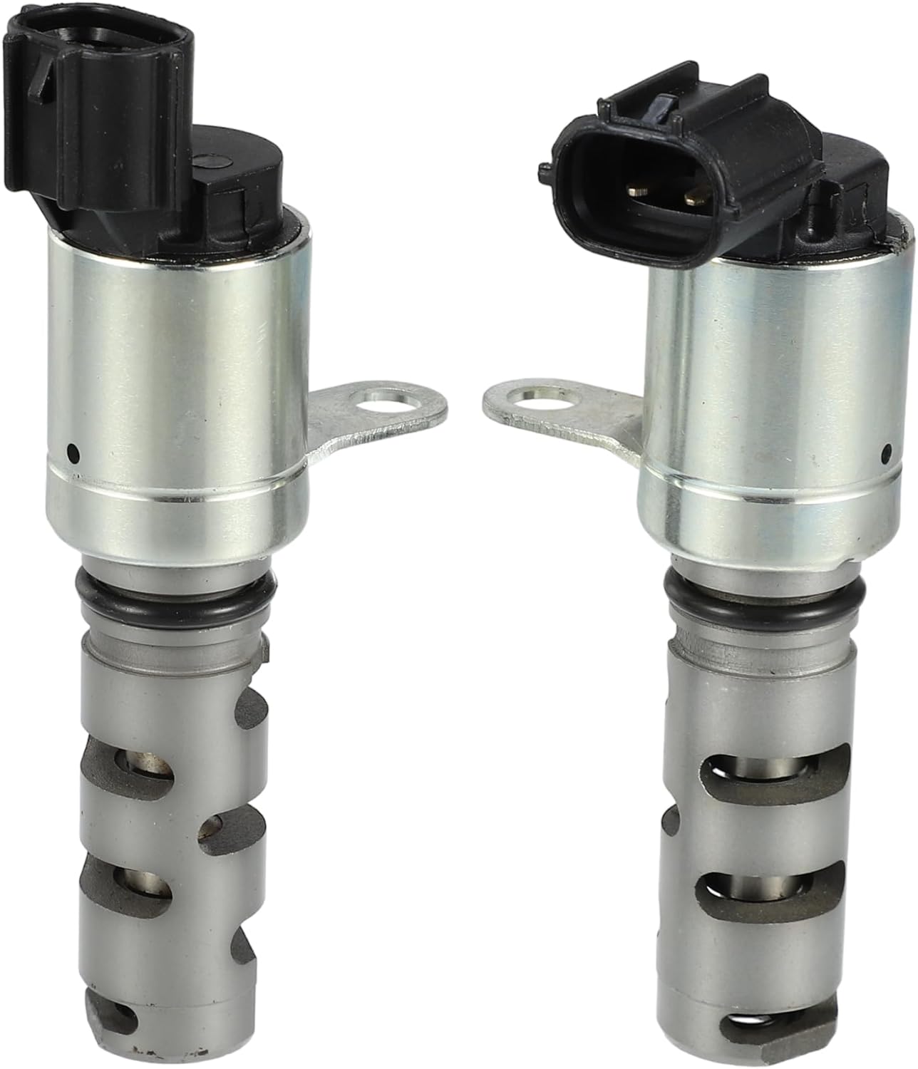 uxcell 1 Pair Left Right Variable Valve Timing Solenoid VVT for Mitsubishi Outlander Sport 2011-2018 Engine Camshaft Oil Control Valve No.1028A109/1028A110