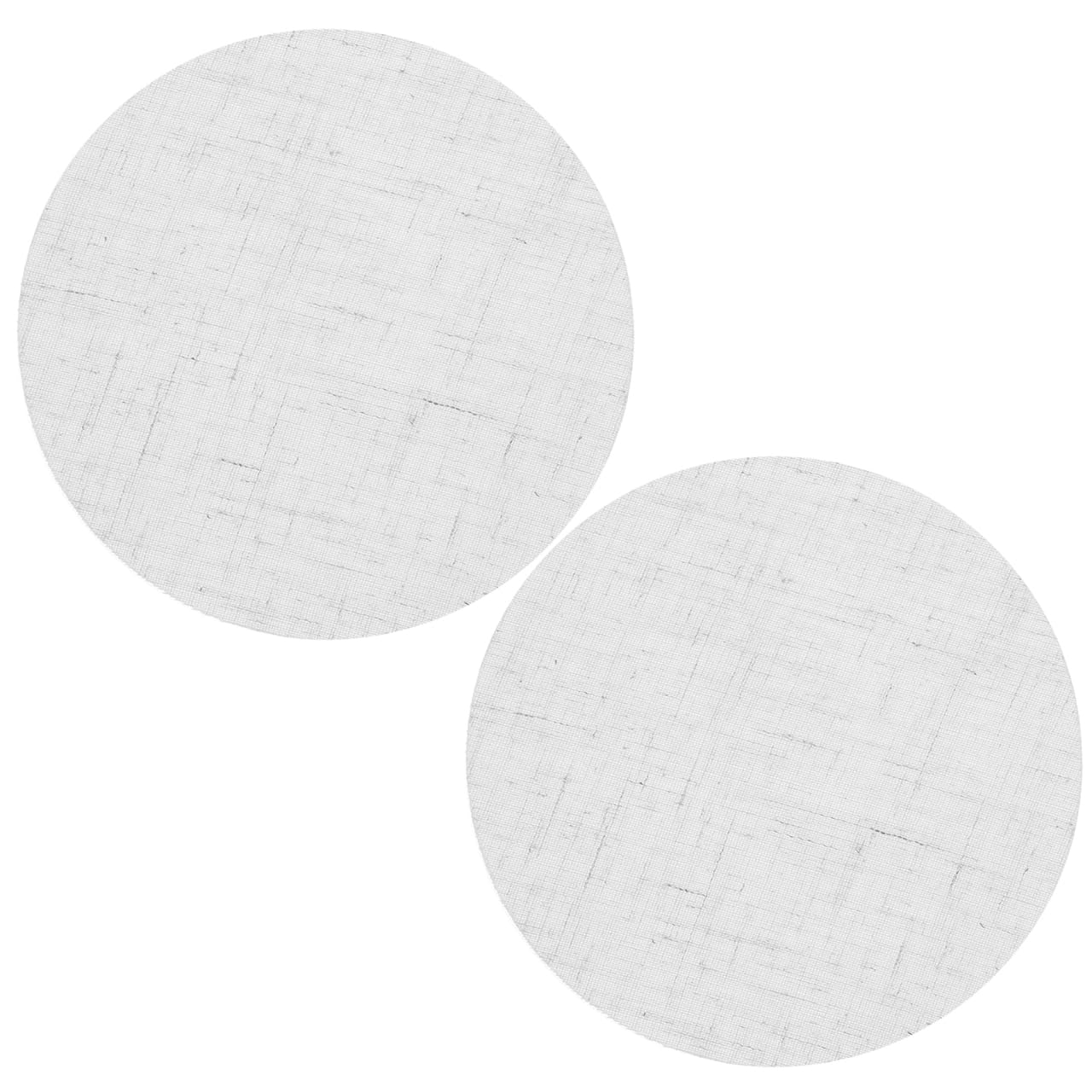 ULDIGI 2 Pcs Round Fabric Ceiling Lampshade Covers Dazzling Chandelier Light Diffuser Shading Plate for Home Decor and Lighting Accessories