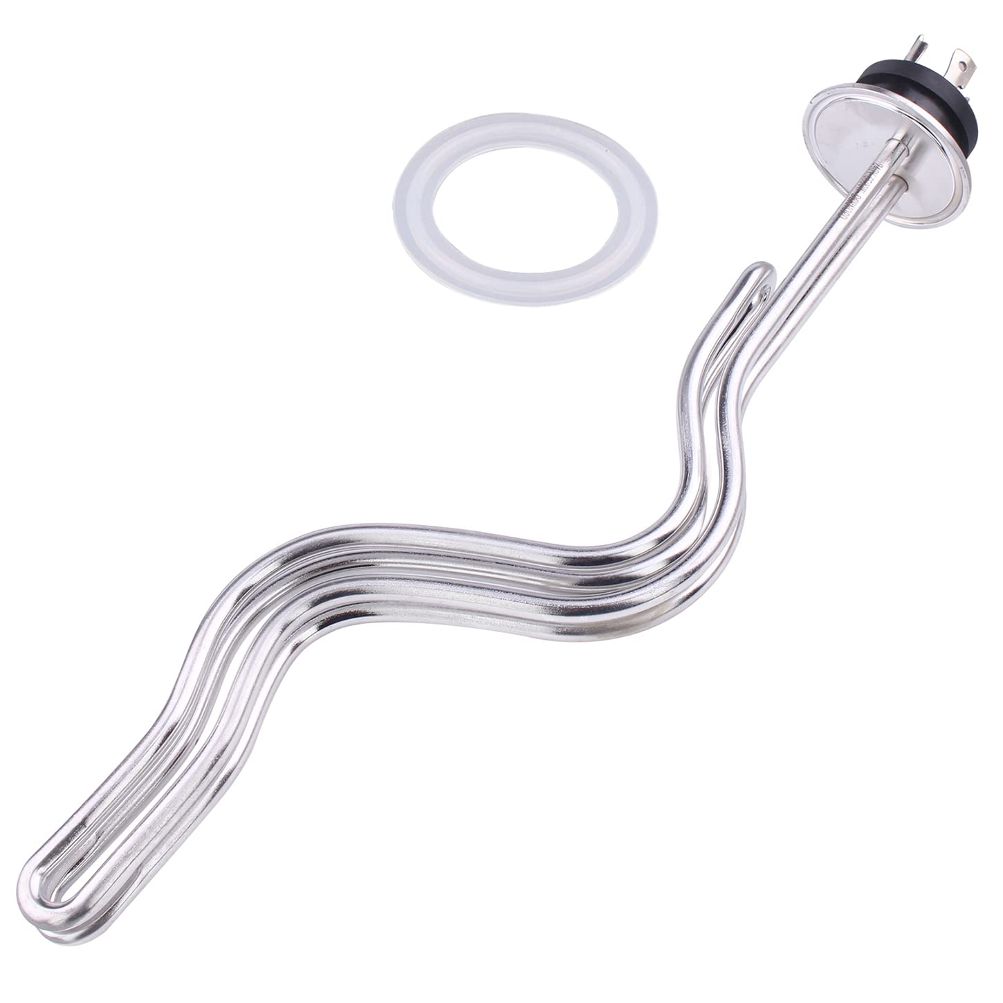 DERNORD 240V 6500W Ripple Tri-clamp Heating Element Stainless Steel  Immersion Water Heater with 3-Wire Electrical Locking Plug (2 Inch Tri  clamp) - Amazon.com