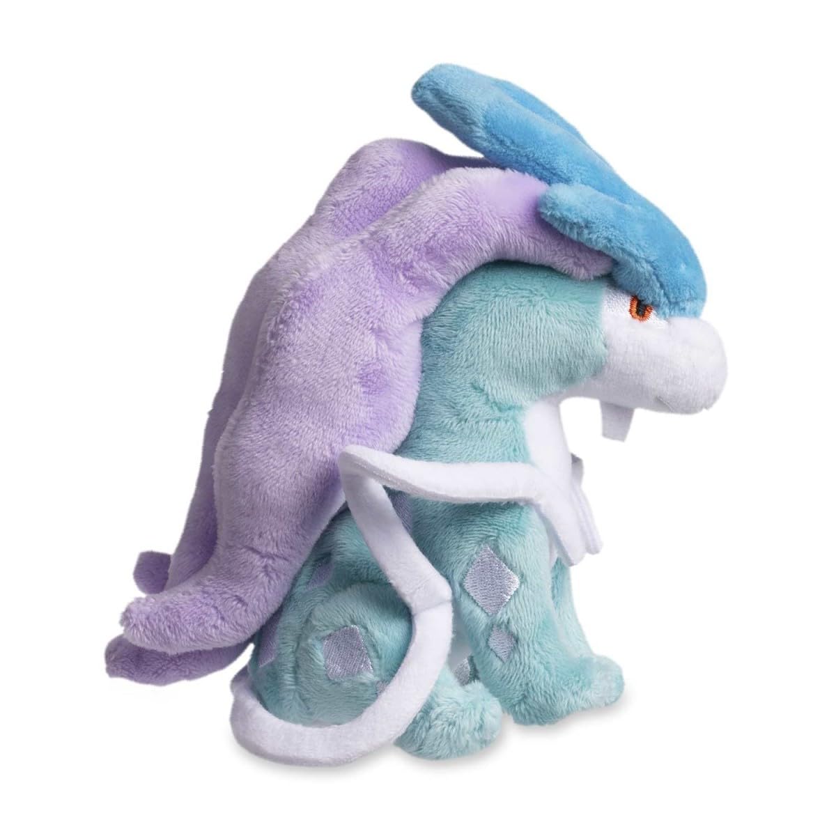Pokémon Centro: peluche Suicune Seduto Cuties - 15,2 cm.