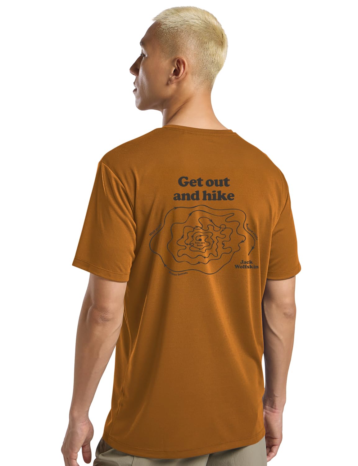 Jack Wolfskin VONNAN Graphic T M – Ansicht 2