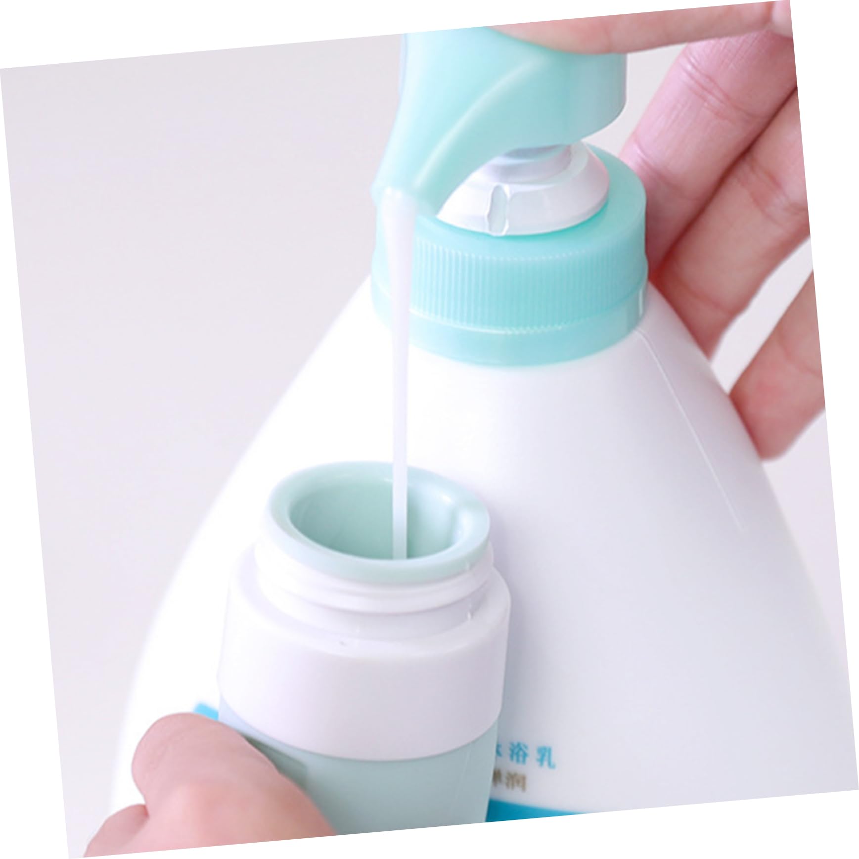 minkissy 12piezas Botellas De Silicona Rellenables Para Viaje Contenedores Portátiles De Perfectos Para Lociones y Cosméticos Diseño y Práctico Para Ahorro De Espacio