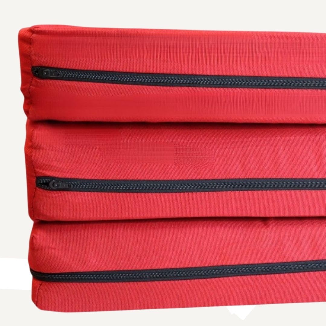 SoloDuerme - Colchón para Furgoneta Peugeot Partner Fabricado a Medida | Colchón Plegable HR + Viscoelástica y Cremallera desenfundable - Cama para Camper Peugeot
